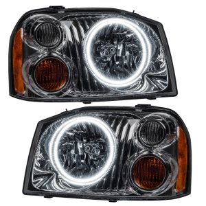 Nissan Frontier Headlight Assembly - ORACLE Lighting - Dual Halo, ColorSHIFT, SMD - `01-`04